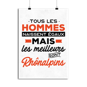 Affiche les meilleurs sont rhonalpins