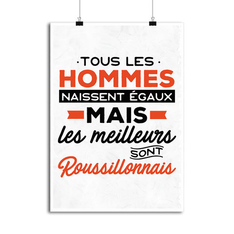 Affiche les meilleurs sont roussilonnais