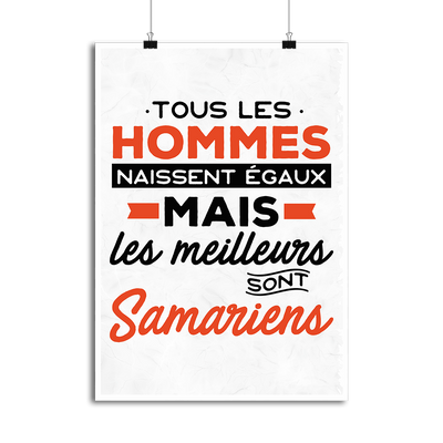 Affiche les meilleurs sont samariens