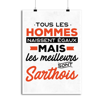 Affiche les meilleurs sont sarthois