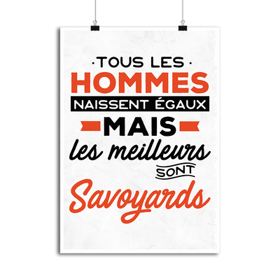 Affiche les meilleurs sont savoyards