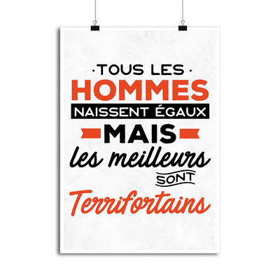 Affiche les meilleurs sont terrifortains