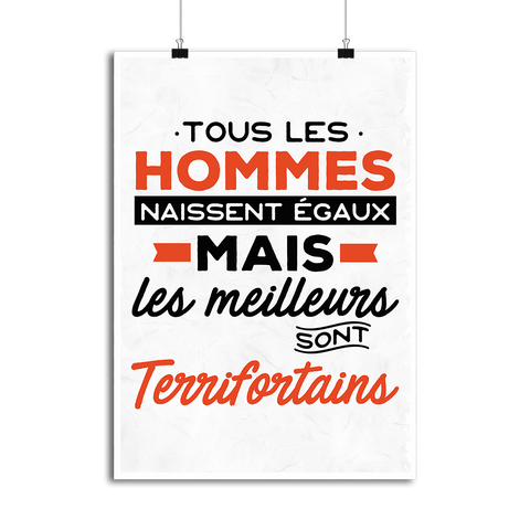 Affiche les meilleurs sont terrifortains