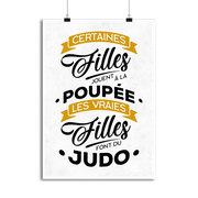 Affiche les vraies font du judo