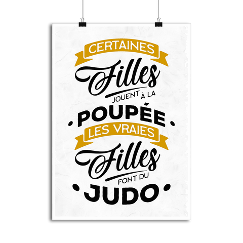 Affiche les vraies font du judo