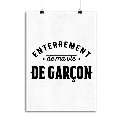 Affiche ma vie de garçon 2