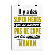 Affiche maman super héro