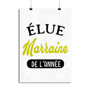 Affiche marraine de l'année 2