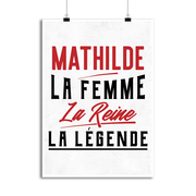 Affiche mathilde la femme la reine la légende