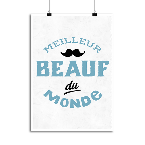 Affiche meilleur beauf du monde