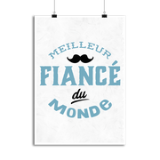 Affiche meilleur fiancé du monde