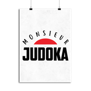 Affiche monsieur judoka