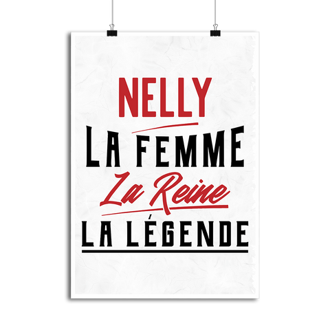 Affiche nelly la femme la reine la légende