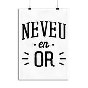 Affiche neveu en or