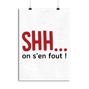 Affiche on s'en fout !
