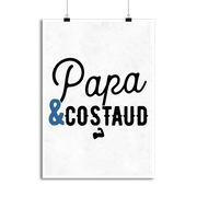 Affiche papa & costaud