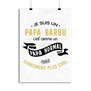 Affiche papa barbu