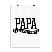 Affiche papa la légende