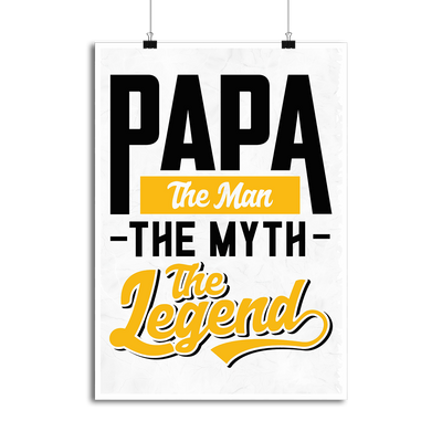 Affiche papa the legend
