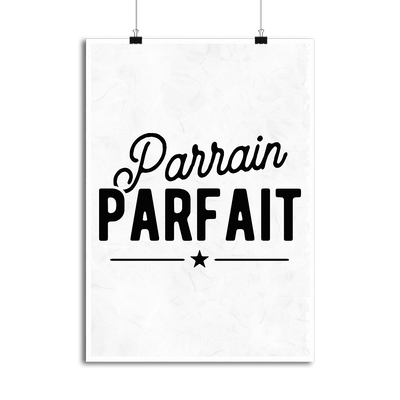 Affiche parrain parfait