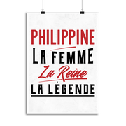 Affiche philippine la femme la reine la légende