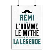 Affiche rémi l'homme le mythe la légende