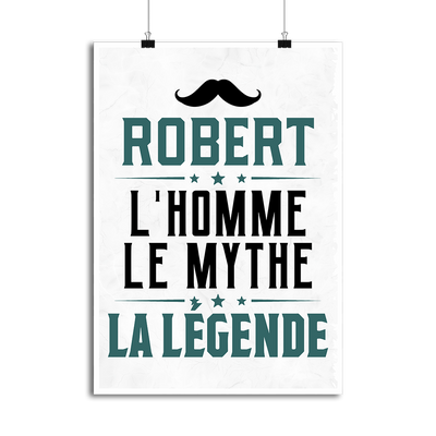 Affiche robert l'homme le mythe la légende