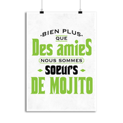 Affiche soeurs de mojito