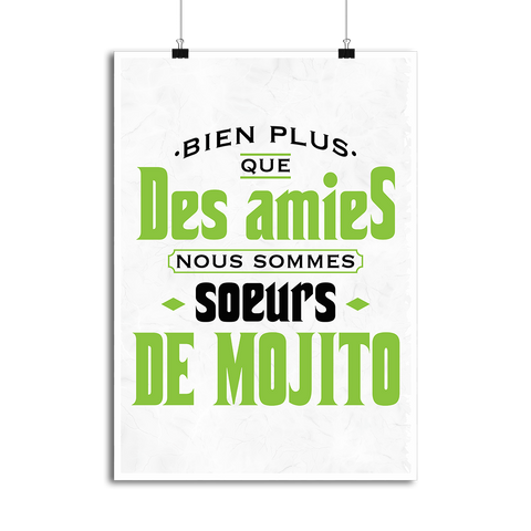 Affiche soeurs de mojito