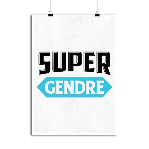 Affiche super gendre