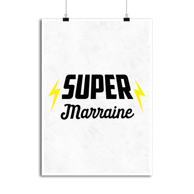 Affiche super marraine