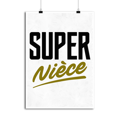 Affiche super nièce