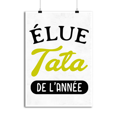 Affiche tata de l'année