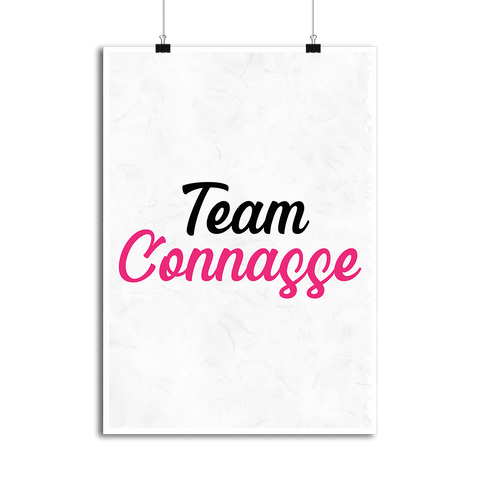 Affiche team connasse