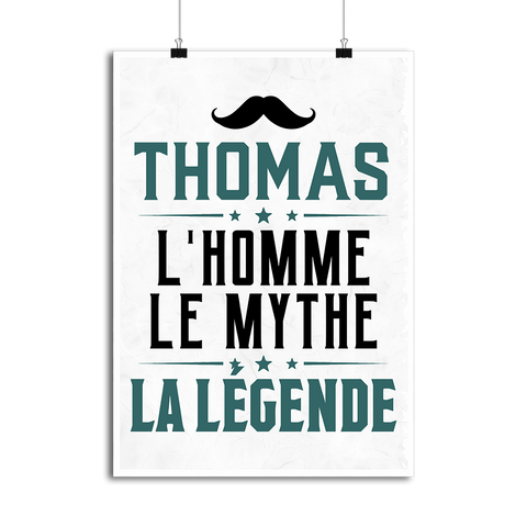 Affiche thomas l'homme le mythe la légende