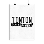Affiche tonton la légende