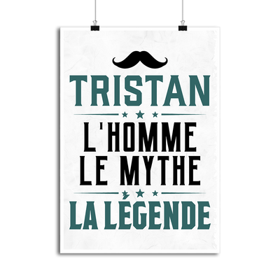 Affiche tristan l'homme le mythe la légende