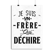 Affiche un frère qui déchire 3