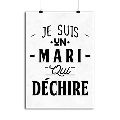 Affiche un mari qui déchire 3