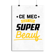 Affiche un super beauf