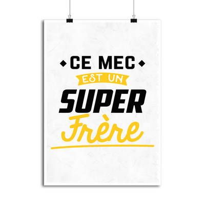 Affiche un super frère