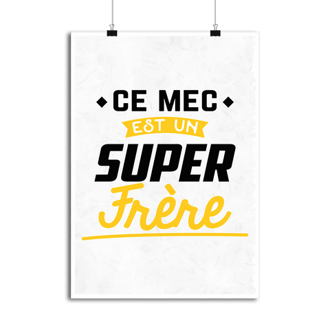 Affiche un super frère