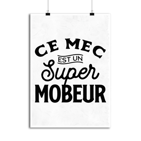 Affiche un super mobeur