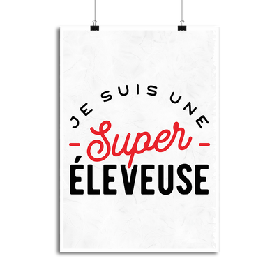 Affiche une super éleveuse