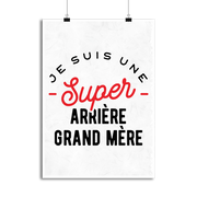Affiche une super arrière grand mère