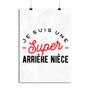 Affiche une super arrière nièce