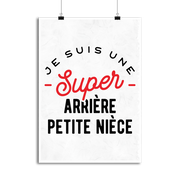 Affiche une super arrière petite nièce