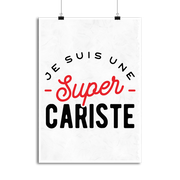 Affiche une super cariste