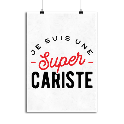 Affiche une super cariste