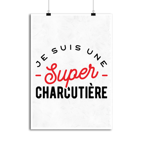 Affiche une super charcutière